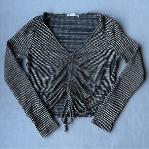 Caution to the Wind ~ Long Sleeve Crop Top ~ Women’s XS